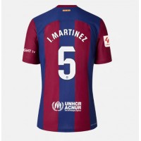 Dámy Fotbalový dres Barcelona Inigo Martinez #5 2023-24 Domácí Krátký Rukáv
